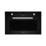 كلفنيتور - فرن بلت ان كهرباء 90سم , 110 لتر , 3500 واط , 2 مروحة لتوزيع الحرارة , 9 وظيفة , اسود - KRBO-E9SDTFLT-19110/B2 2F