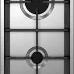 بومبي - سطح غاز 30 سم 2 شعلة - شبك ثقیل اشعال ذاتي كهربائي - صمام أمان - مفاتیح أمامیة صنع في ایطالي - P30GC