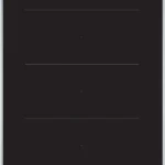 بوش - موقد كهربائي سيراميك سلسلة 6 اندكشن بلت إن 30 سم – 2 مناطق طهي – أسود – PXX375FB1E