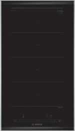 بوش - موقد كهربائي سيراميك سلسلة 6 اندكشن بلت إن 30 سم – 2 مناطق طهي – أسود – PXX375FB1E