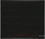 بوش - موقد كهربائي سيراميك سلسلة 8 اندكشن بلت إن 60 سم – 4 مناطق طهي – أسود – PXX675DV1E