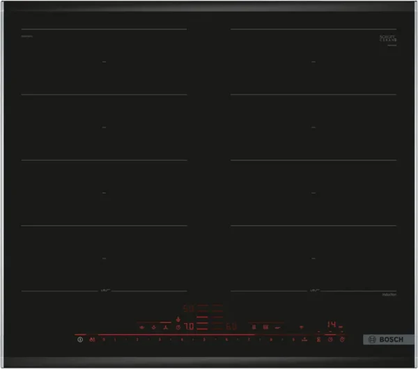 ⁦بوش - موقد كهربائي سيراميك  اندكشن مدمج 60 سم  4 مناطق – PXX675DV1E⁩ - الصورة ⁦3⁩