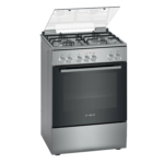 بوش موقد غاز متعدد الاستخدامات ، موقد غاز قائم بذاته 60 سم ،ستيل - HXA150D59M