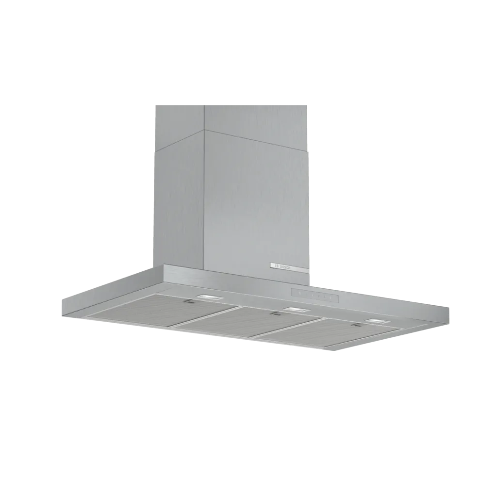 MCSA02612104_DWB97CM50_ChimneyHood_Bosch_STP_def بوش - شفاط حرف تي - التحكم باللمس، 90سم، ستيل - DWB97CM50B - الصورة 1