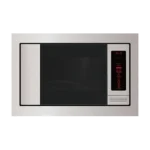 كتشن لاين - ميكرويف بلت إن 27 لتر قوة الميكرويف: 900 واط قوة الشواية: 1200 واط 10 مستويات طاقة 6 قوائم طهي - MEG56A