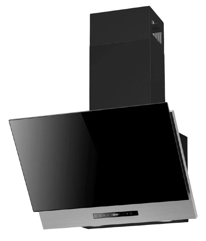 MODERNA-90.webp بولم - شفاط زجاجي أسود 90 سم قوة 1200م3/الساعة - تحكم باللمس - تكنولوجيا إيطالية - MODERNA-90 - الصورة 1