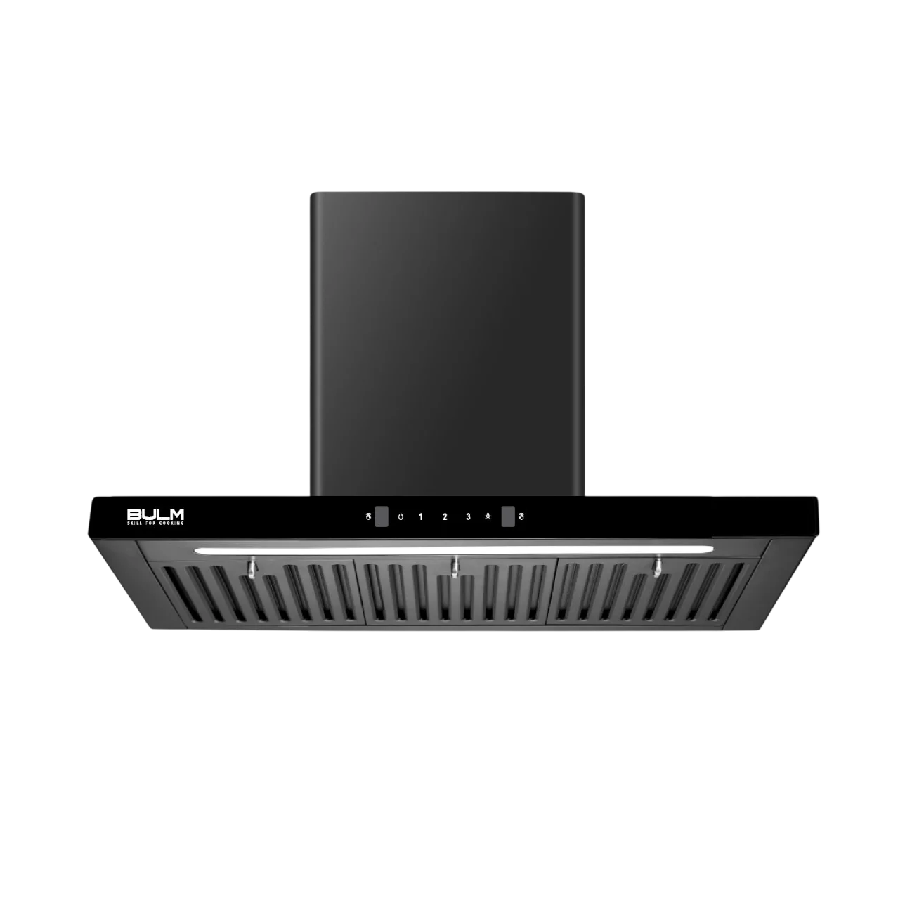 MOTION60-BLACK (1) بولم شفاط حرف تي أسود 60 سم 1000م3/س تحكم باللمس - MOTION60-BLACK - الصورة 1