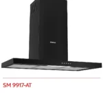 سيمفر - شفاط حرف تي 90 سم قوة سحب الهواء: 850 متر مكعب في الساعة (m³/h) - فلتر قابل للغسل في غسالة الصحون فلتر كربوني لتنقية الروائح - SM 9917-AT