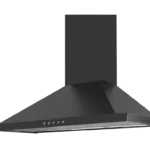 بولم - شفاط هرمي أسود 90 سم قوة 1000م3/الساعة - تحكم بازرار- صناعة ايطالية - PLATINUMNERO90