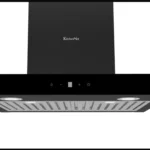 كيتشن نت - شفاط حرف تي بوكس أسود مقاس 60 سم يعمل بالمس قوة شفاط 1000م3/الساعة ماطور تيربو فلتر كربون + فلتر شرايح مقاوم للصدا MI2203004