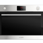 بومبي - فرن كهرباء مدمج  9 برامج 90 سم 2 مفتاح - السعة 131 لیتر مؤقت 3 مروحة توزیع الحرارة -باب هيدرولیك ايطالي - PO90EF3S