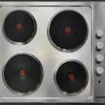 سطح هيونداي HYUNDAI - كهربائي 4 عيون حجر سهل التنظيف سهل الاستخدام تصميم عصري استانليس استيل مقاوم للصدأ - H-EH-614G