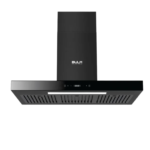 بولم BULM – شفاط جداري حرف تي 90 سم لون أسود قوة 1200م3 / الساعة - تكنولوجيا إيطالية - THUNDER 1200 BLACK