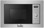 ⁦بيلا BELLA - بكج بلت ان - فرن 90 كهرباء استيل - ميكرويف مدمج 28 لتر ستيل - سطح 90 غاز 5 شعات ستيل - شفاط حرف تي قوة 1000م3 الساعة⁩ - الصورة ⁦4⁩