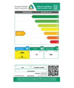 ⁦جنرال سوبريم غساله صحون , 5 برامج , 13 مكان , 2 رف - GSDW1325SSGA⁩ - الصورة ⁦5⁩