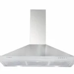 بومبي - شفاط قوة شفط 1200 - هرمي 90 سم - •إضاءة لون ابيض •عدد 2 فلتر كربون •عدد 3 فلتر ألمنيوم •4 طبقات مغطى ستانليس ستيل - PHCH90