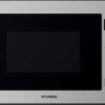 هيونداي - ميكرويف بلت ان 34 لتر 10برامج طهي - واجهة استانلس استيل فولاذ مقاوم للصدا استانلس استيل من الداخل زر كبس لفتح الباب ساعة ديجتال شواية - HY-BIMW34CSM