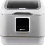 ماستر جاز - غسالة صحون للمنضدة والسطح الرخامي - عدد الأماكن : 4 أماكن عدد البرامج : 7 برنامج المقاس : 43 سم تحكم دقيق يعمل باللمس - خاصية التجفيف للمحتويات للاستخدام المباشر - MGDWM8