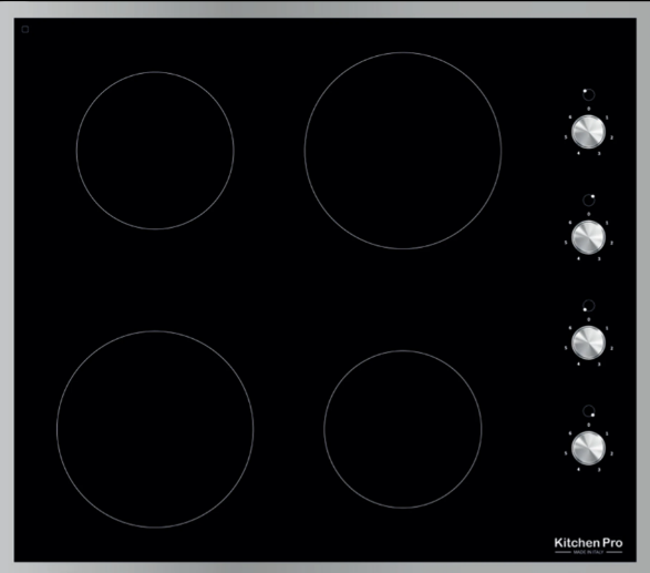 XrsSYF6eQPCDnaSmKLbCBUvrgDzkqN3vT3H9MR6v.webp كيتشن برو سطح 4 شعلات كهرباء سيراميك - تحكم بالمفاتيح ايطالي - زجاج اسود + فريم من الأستنلس استيل - 6 مستويات للطاقه - KP604/VTC - الصورة 1