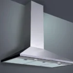 كيتشن لاين - شفاط هرمي مدخنة 90 سم - تدفق هواء: 800 م³/ساعة - ضوضاء: 43-60 ديسبل - إضاءة LED ×2 - تحكم أزرار – ZOND-F90X-800