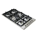 كيتشن لاين - سطح 90سم 5 عين غاز مع مفاتيح جانبية شبك هيفي ديوتي - مفاتيح جانبية - MP5VMSMCG0XS - ZP.G5021