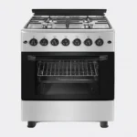 ماستر جاز - فرن 4 شعلات غاز شبك خفيف عريض - مفتاحين منفصلين للفرن - صمام أمان - إشعال ذاتي - شواية - زجاج ثلاثي لباب الفرن – 60 سم – تركي - MGF6TS40G2-HI