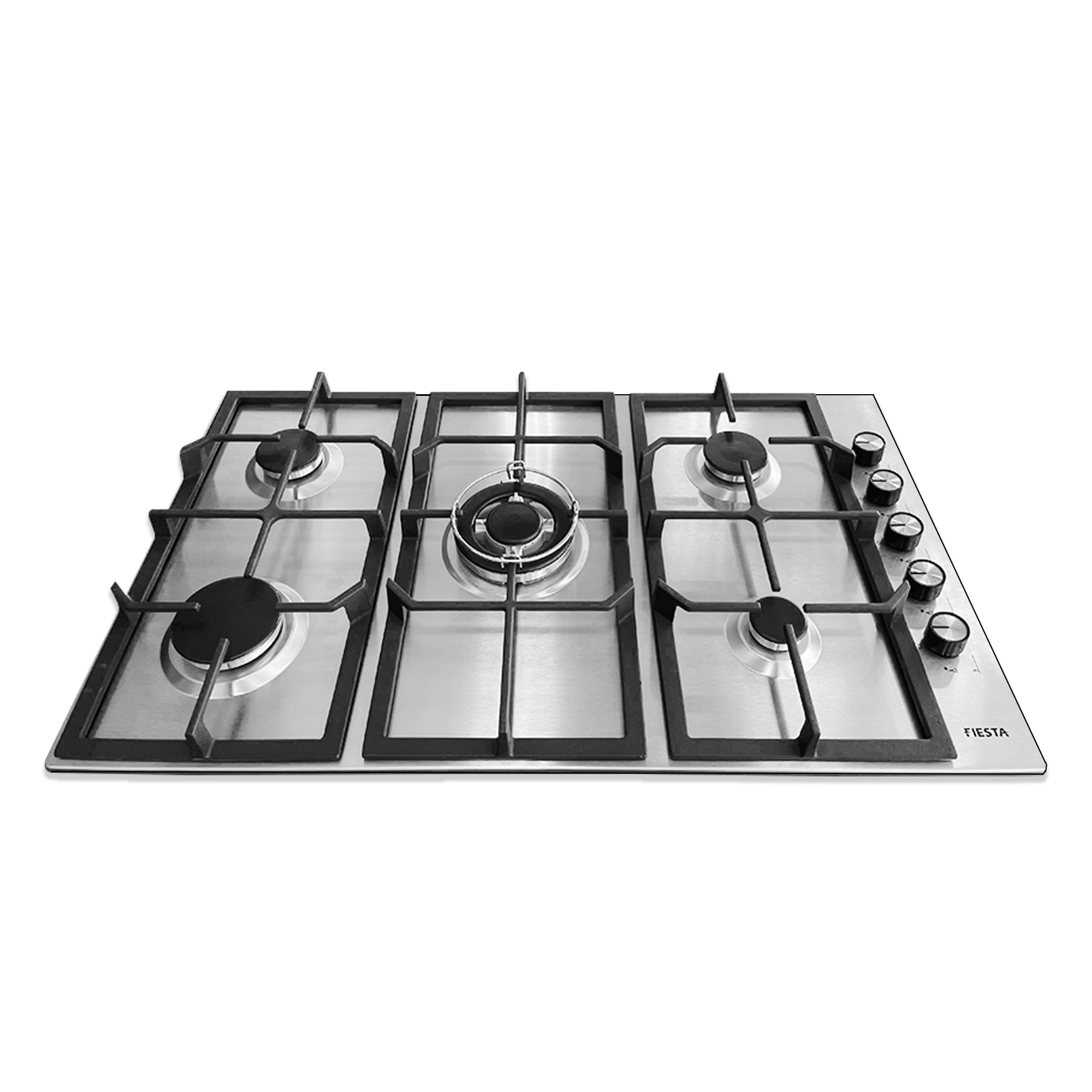 فيستا - 5 شعلات غاز ( 4 مفرد , 1 دبل ) صمام أمان حديد ثقيل اشعال ذاتي بلد المنشأ : تركيا - F-AG-H103