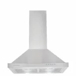 بومبي - شفاط قوة شفط 1200 - هرمي 60 سم - •إضاءة لون ابيض •عدد 2 فلتر كربون •عدد 3 فلتر ألمنيوم •4 طبقات مغطى ستانليس ستيل - PHCH60