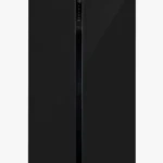 ثلاجة دولابي هيونداي اسود بابين 488 لتر  دولابي جنبا الى جنب  اللون اسود - HY-FS480B