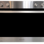 كيتشن برو - فرن غاز / شواية غاز 90سم ( خاصية يعمل فوق + تحت معا ) (فريم سفلي) مروحة توزيع الحرارة + مروحة تبريد داخلية - مطلي من الداخل بمادة الميناء السوداء- KP999/GG