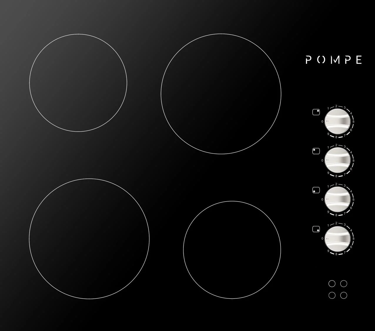 h7SahL9T7r2X99Nfqv5lgBfOIqBrYFc5oCctK9xK.webp بومبي - سطح كهرباء 60 سم 4 عیون زجاج سیرامیك أسود التحكم بالمفتاح - أمان - 9 مستویات للحرارة - مفاتیح جانبیة ایطالي - P60VK - الصورة 1