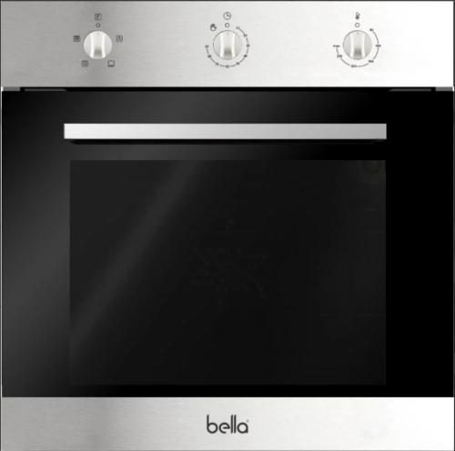 ⁦بيلا BELLA - بكج بلت ان - فرن بلت ان 4 وظائف 60 سم - ميكرويف بلت ان 20 لتر 60*38 سم - سطح 4 شعلات غاز شبك خفيف - شفاط هرمي قوة 1000م3 الساعة 60 سم⁩ - الصورة ⁦5⁩