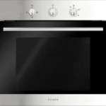 بومبي - فرن غاز مدمج 60 سم - 3مفتاح مروحة توزیع الحرارة - صمام أمان شوایة الدجاج - اشعال ذاتي - السعة 65 لیتر مؤقت باب هیدرولیك ایطالي - PO60G