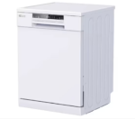 ⁦جنرال سوبريم غسالة صحون, 6 برامج, 15 مكان, 3 رف, خاصية فتح الباب التلقائي, خاصية الغسل المزدوج, اضاءة داخلية, ابيض - GSDW1536WGA⁩ - الصورة ⁦4⁩