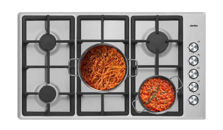 pXWPFvJL7svNqWfZSshpKtrdAKXYTnhWVFfPryG7.webp سيمفر - سيمفر 5 شعلات غاز بلت ان - أمان كامل - شبك ثقيل - إشعال ذاتي - عيون ساباف إيطالي تجميع تركي درجه اولى - H9500QGWIM - الصورة 1