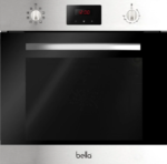 ⁦بيلا BELLA - بكج بلت ان - فرن 60 كهرباء 9 وظائف ستيل - سطح 60 غاز شبك هفي ديوتي ستيل - ميكرويف مدمج 28 لتر أستيل - شفاط حرف تي قوة 1000م3 الساعة 60 سم⁩ - الصورة ⁦3⁩