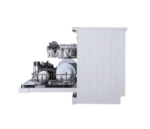 ⁦جنرال سوبريم غساله صحون , 5 برامج , 12 مكان , 2 رف, خاصية نصف تحميل, تجفيف إضافي, أبيض - GSDW1225WGA⁩ - الصورة ⁦4⁩