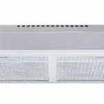 بومبي - شفاط قوة شفط 450- كاست 60 سم - •إضاءة لون ابيض •عدد 2 فلتر كربون •عدد 2 فلتر ألمنيوم •4 طبقات مغطى ستانليس ستيل - PHU60