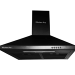 كيتشن برو - شفاط 60 سم هرمي - اسود - قوة شفط 1000 م - عدد الفلاتر 2 من الاستيل الاسود المقوى - اللمبة ليد ابيض - AAS-6001D