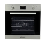 جنرال سوبريم بلت ان - فرن كهرباء مدمج - 60سم 64 لتر, 9 وظائف , ستانلس ستيل, ايطالي - سعة فرن كبيرة 64 لتر - أمان كامل , GSO609IEDM