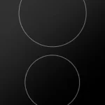 بومبي -سطح كهرباء 30 سم 2 عیون زجاج سیرامیك أسود التحكم بالمفتاح - أمان - 9 مستویات للحرارة مفاتیح أمامیة ایطالي - P30VK