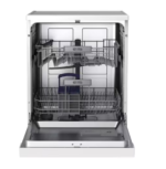 ⁦جنرال سوبريم غساله صحون , 5 برامج , 12 مكان , 2 رف, خاصية نصف تحميل, تجفيف إضافي, أبيض - GSDW1225WGA⁩ - الصورة ⁦6⁩