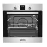 جنرال سوبريم بلت ان - فرن غاز 60 سم, سعة 67 ليتر, امان كامل, مروحة توزيع الحرارة ( الحمل الحراري) استيل, تركيا - GS60OGSD