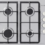 بومبي - سطح غاز 60سم 4 عيون غاز شبك ثقيل اشعال ذاتي كهربائي صمام امان مفاتيح جانبية - P60GC