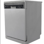 هيونداي - غسالة صحون فري ستاند 14 مكان 7 برامج غسيل 2 رشاش ماء سفلي وعلوي السلة العلوية قابلة للتعديل العطاء مساحه اوسع لالواني الكبيرة. حوامل قابلة للطي -شبك ثلاثي شاشة ديجيتال تحكم لمس - AB2