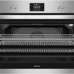 سيمفر - فرن كهرباء بلت ان 90 سم - 9 وظائف – 1 مروحة توزيع للحرارة + 1 مروحة تبريد داخلية – ستيل مؤقت ديجيتال يعمل باللمس - 142 لتر شواية داخيلة : B 9109 DERM