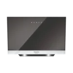 ⁦أريستون شفاط طبخ قائم بذاته زجاجي مائل أسود – 3 سرعات – HHVP8.7FLTK⁩ - الصورة ⁦2⁩