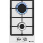 جنرال سوبريم بلت ان - سطح 2 عين غاز - 30 سم - الحديد زهر - أمان كامل - استيل - GS30HGS