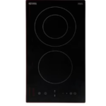 جنرال سوبريم بلت ان - سطح سيراميك كهربائي 2 عين 30 سم - 9 مستويات الطاقة - تحكم باللمس أسود - أمان حماية للأطفال - GSM30CHE