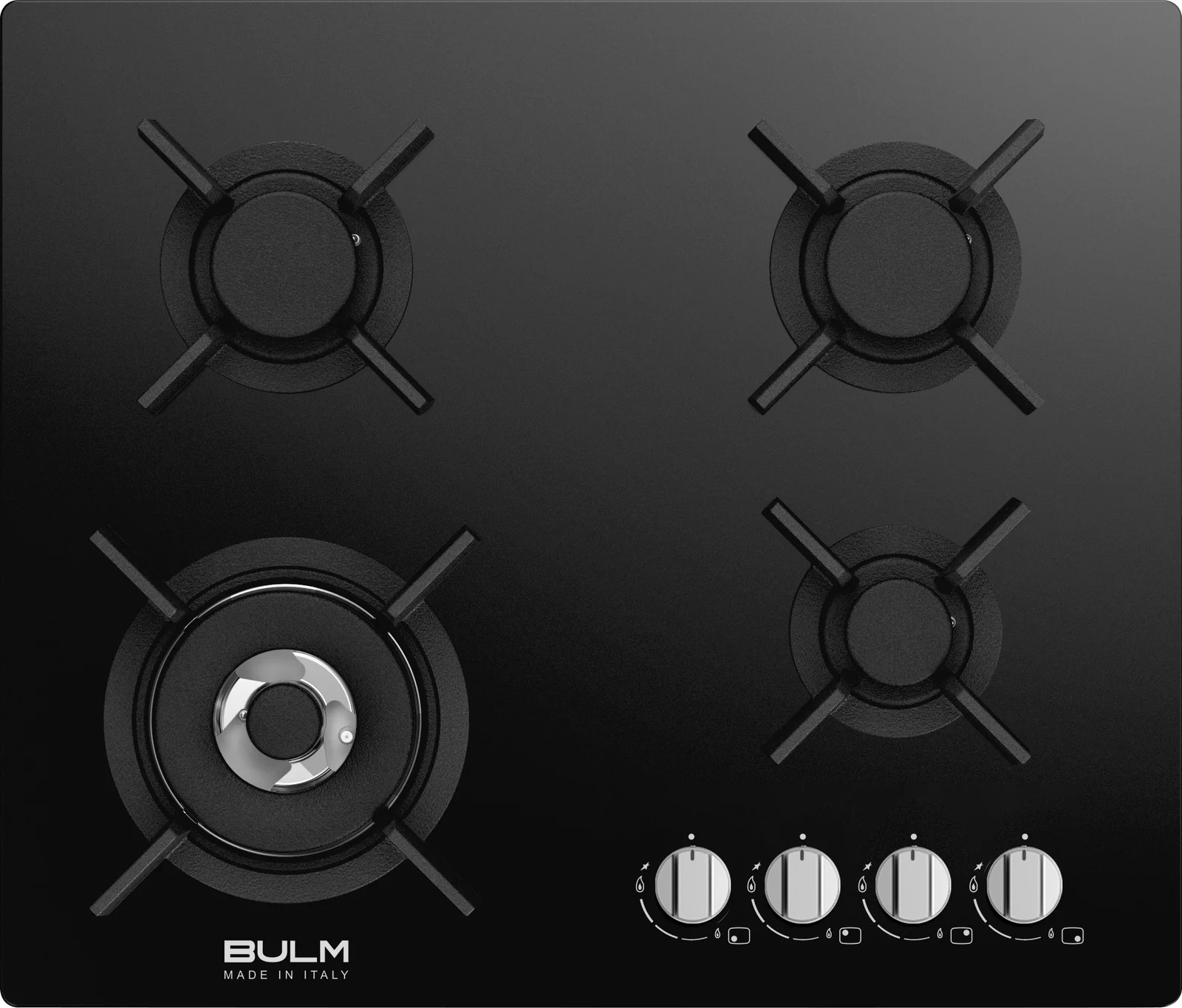 سطح بلت ان غاز سيراميك إيطالي 60 سم بولم - BULM65G-MATIK بولم سطح بلت ان غاز سيراميك إيطالي 60 سم - BULM65G-MATIK - الصورة 1